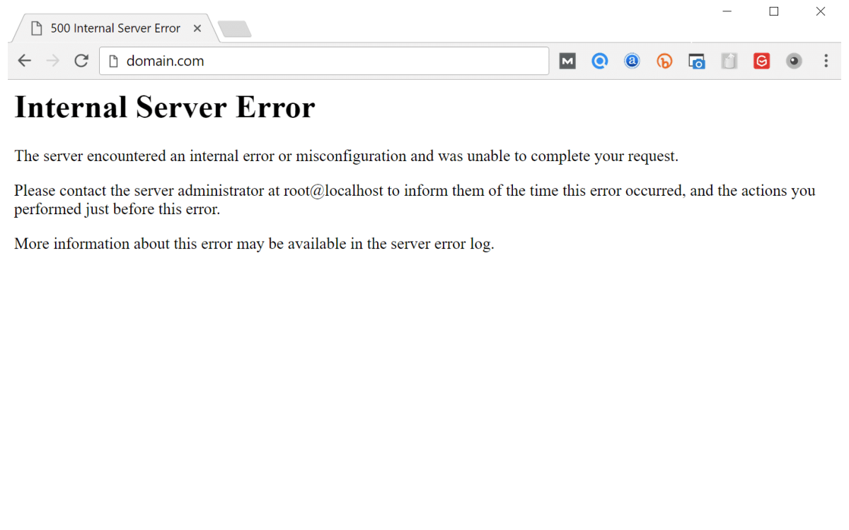 How to Display PHP Errors and Troubleshoot Internal Server Error 500